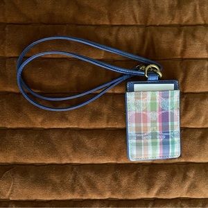 Coach Luggage Tag
